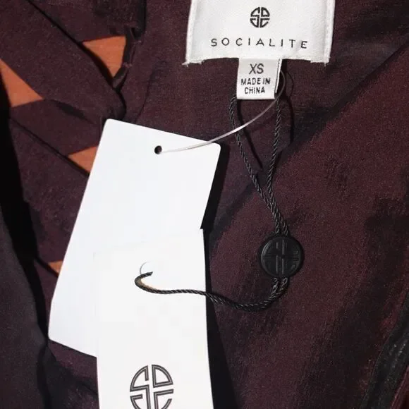 NEW Socialite Strapless Lace Up Cocktail Minidress Women Size XS - Picture 11 of 15